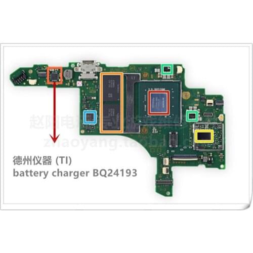1PCS 2PCS Original Power Charging IC Chip BQ24193 for NS Switch Console Mothebroard Repair Parts