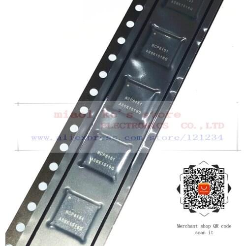 [ 5pcs/1lot ]100%New original: NCP6151S52MNR2G NCP6151 - IC REG IMVP-7 VR12 2OUT 52QFN