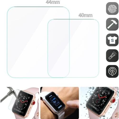 5pcs 9D Full Screen Protector Hydrogel Film For iWatch Series 4 High-quality Tempered Glass Screen Protector For Apple Watch