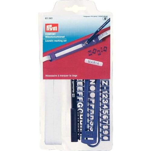 611801Laundry Marking Set 6 mtr. Iron-on tape