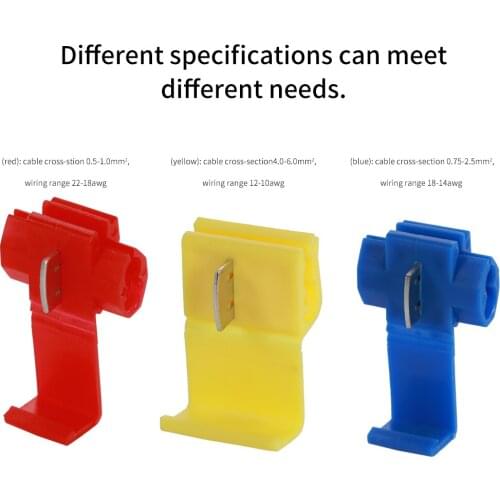 75pcs Kit Fine-quality High Temperature Resistance Break-free Wire Terminals Cold-pressed Quick Connectors