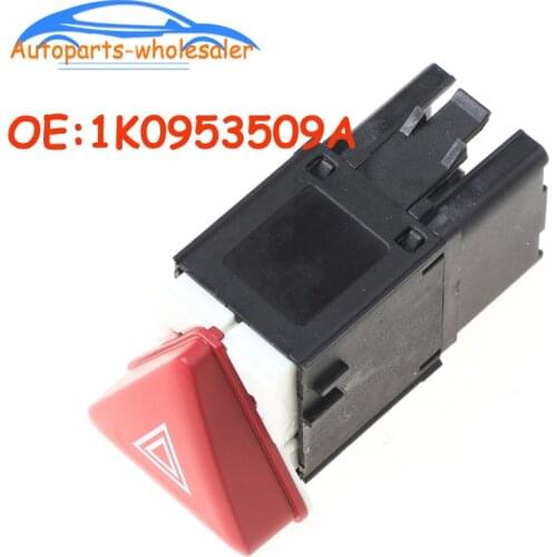 Auto Parts 1K0953509A 1K0 953 509A WSVWG5 Hazard WarM Button Switch For Volkswagen J ETTA GOLF V MK 5 1K1 GTI RABBIT