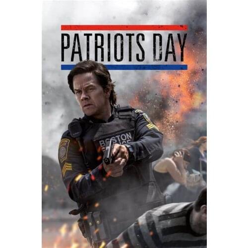 Patriots Day Movie Art print Silk poster Home Wall Decor