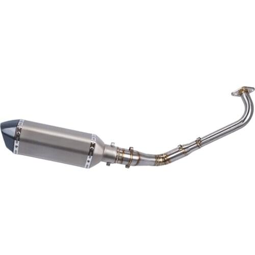For Yamaha Nmax 155 / 125 Nmax155 Nmax125 (2015-2017) Slip On Exhaust System Muffler Pipe Motorbike Mid Front Tube Headers