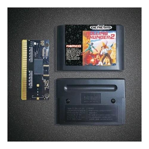 Rolling Thunder 2 - 16 Bit MD Game Card for Sega Megadrive Genesis Video Game Console Cartridge