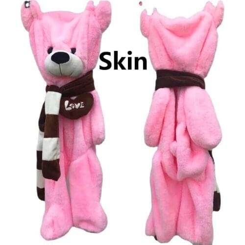 80-180CM Creative Cartoon Cute Teddy Bear Skin Shell Plush Doll Toy