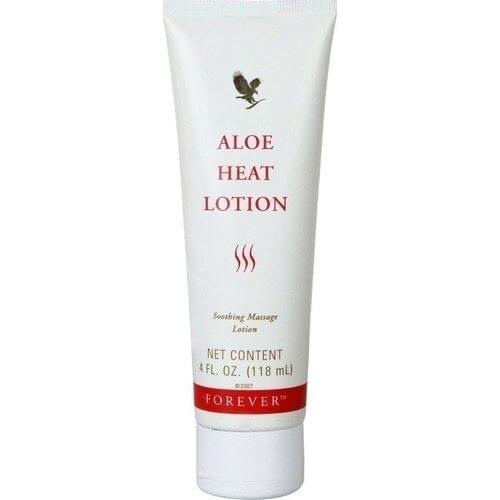 Forever Living Aloe Heat Lotion 118ML Massage Cream Soothing Aloe Vera Skin Cream