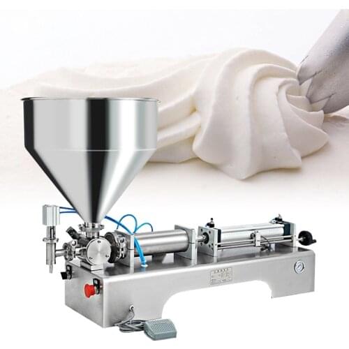 5-5000ml Paste Liquid Filling Machine Cream Shampoo Pneumatic Piston Filler Cosmetic Toothpaste oil honey pack filling machine