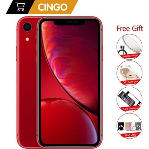 Original second-hand mobile phone Apple iPhone XR Face ID 6.1 "3G RAM 64GB / 128GB / 256GB ROM 4G Lte Apple Smartphone NFC