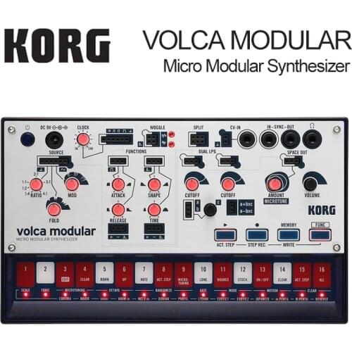 Korg Volca Modular Semi-Modular Synthesizer with Sequencer