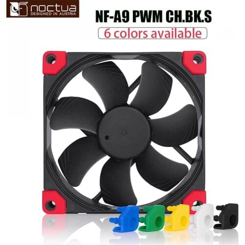 Noctua NF-A9PWM 90mm chromax.black.swap color version fan 9CM thin fan