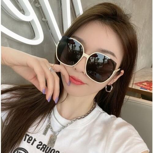 Fashion Cat Eye Women Oversized Sunglasses Driver Goggles Brand Designer Vintage Retro Mirror Sun Glasses For Female UV400 Oculo