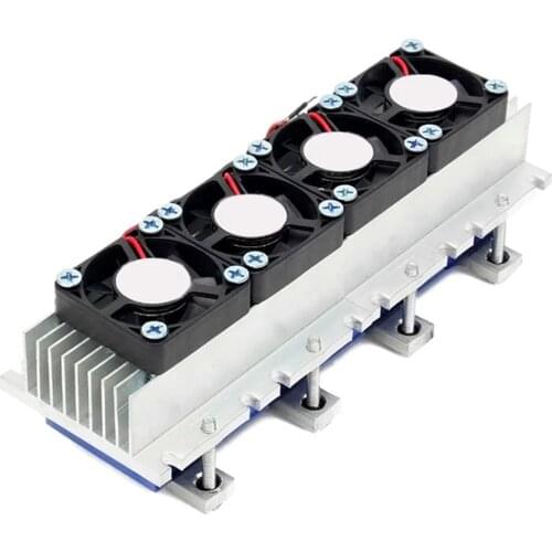 Conductor Cooling Plate Air Conditioning Unit DC 12V Durable Cooler Kit Air Conditioner Cooling System DIY Kit