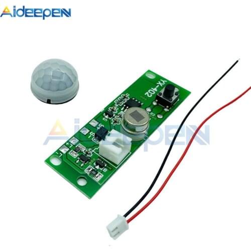 3.7V DIY Solar Lamp Board Control Sensor Night Light Module Controller Module Infrared Human Body Induction Solar Circuit Board