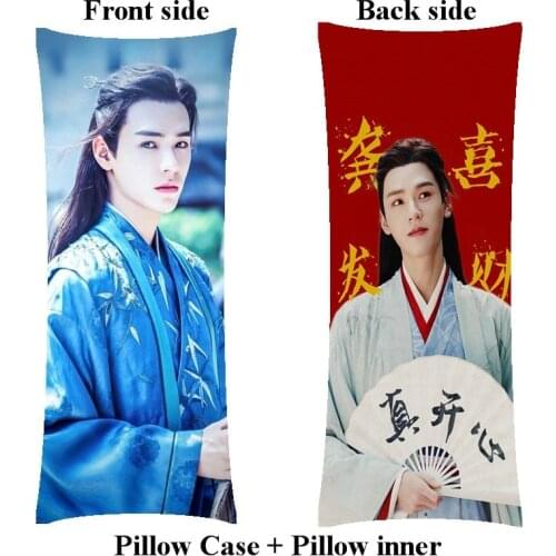 Woman Word of honor zhang zhehan body pillow boyfriend home wen kexing long pillow including inner