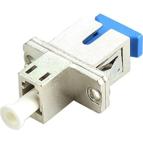 Prettyia SC to LC Single Mode Metal Housing Fiber Optic SC
