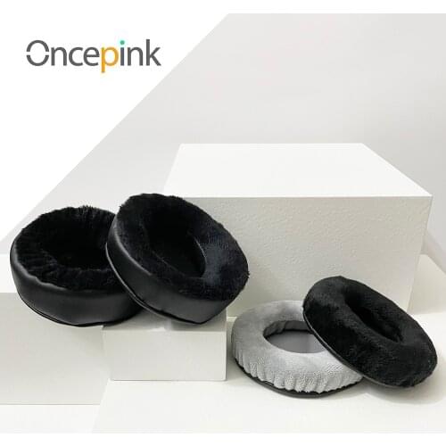 Oncepink Replacement EarPads For Klipsch Image One Bluetooth Headphone Thicken Velvet Ear Cushion Earphones Accessories