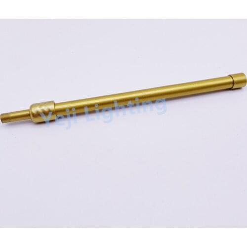 M10 Telescopic tube Telescopic pole chrome alloy hollow pipe for E27 edison retro lamp holder ceiling rose lighting accessories