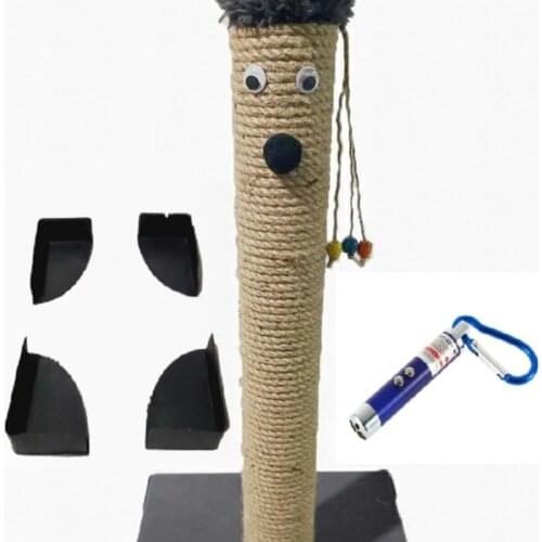 Beaded Cat Scratching Board with Floor Protector 52cm is a product that your cats will use to scratch their nails