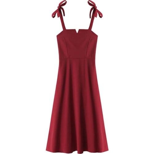 Werynica WL-D0104 2020 New Spring Round Neck Long Sleeve Solid Black Chiffon Dot Loose Big Size Dress Women Fashion Tide