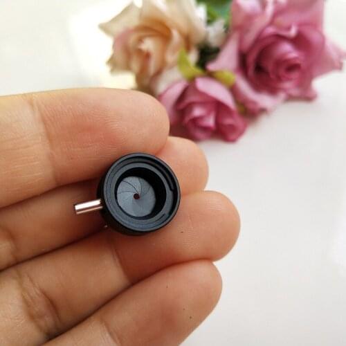 20pcs 1-7.5MM Zoom Adjustable Light Regulator Iris Aperture Diaphragm for Microscope Digital Camera Telescope with 8 Blades