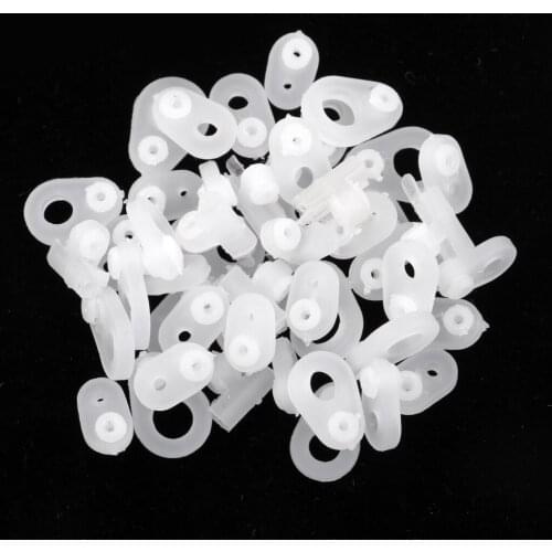 30pcs Fishing Rod Guides Ring DIY Rod Repair Kit Rod Building Silicone Ring