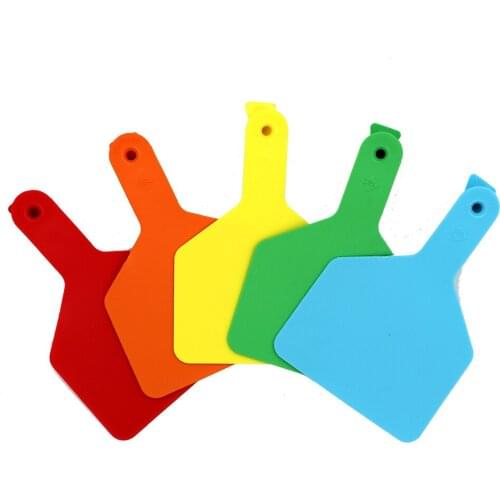 50 pcs Farm Animal Cow ear tags Apply to Pig Cattle sheep donkey horse Farm animal identification feeding tools