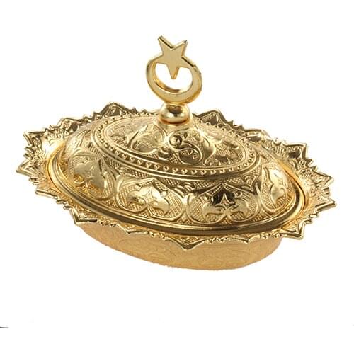 Ayyıldız Delight Holder Large 4 Different Color Option High Quality Plated 216