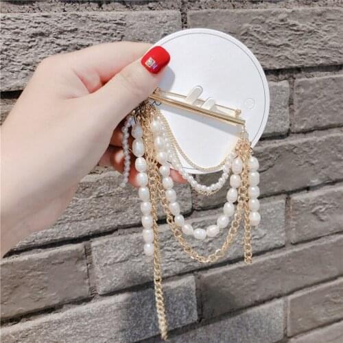 Vintage Brooches Pins Designer Badge Corsage Pearl Chain Suit Shirt Collar Tassel Lapel Pin Women Jewelry Gift Women Accessories