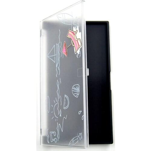 DIY Empty Magnetic Eyeshadow Palette Blusher Powder Fundation Lipsitck paleta de sombra Plate Refill cosmetics Tool NewYear Gift