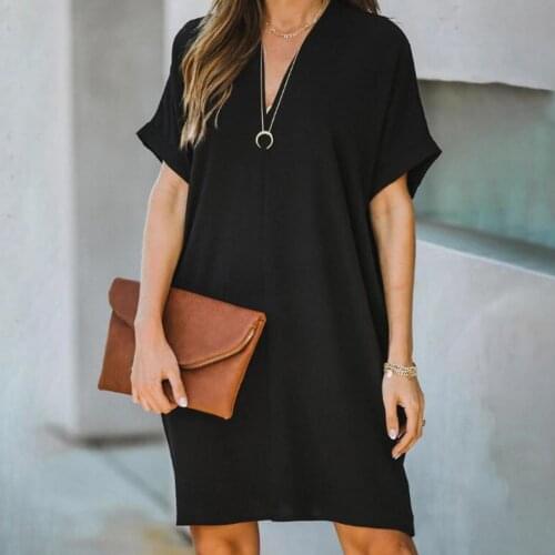 Feitong Summer Short Sleeve Dresses