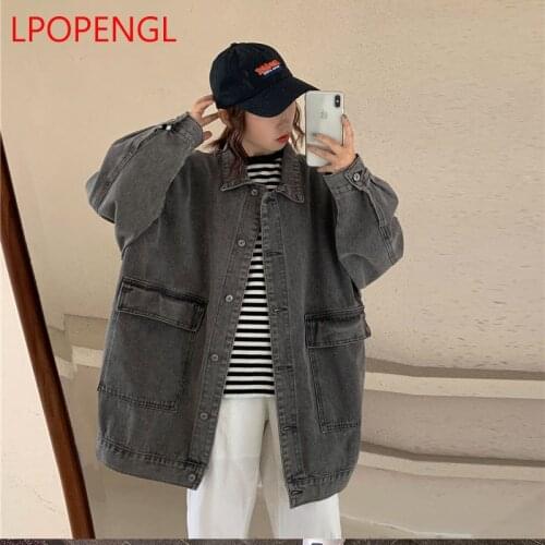LPOPENGL Women's Oversized Jackets