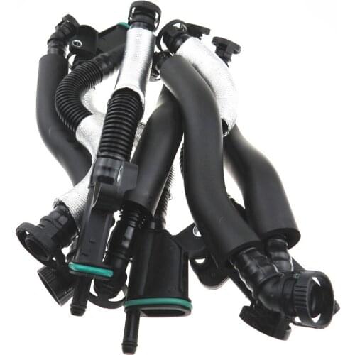 06J103221B 06H103226A PCV Oil Water Separator Vent Hose Combination For Q5 A3 A4 VW Passat Golf Scirocco Seat Leon Toledo