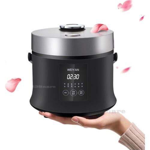 220V/300W Mini Rice Cooker Multi-functional Home Portable Reservation Heat Preservation Rice Cooker 1-2 for Human Use 1.6L