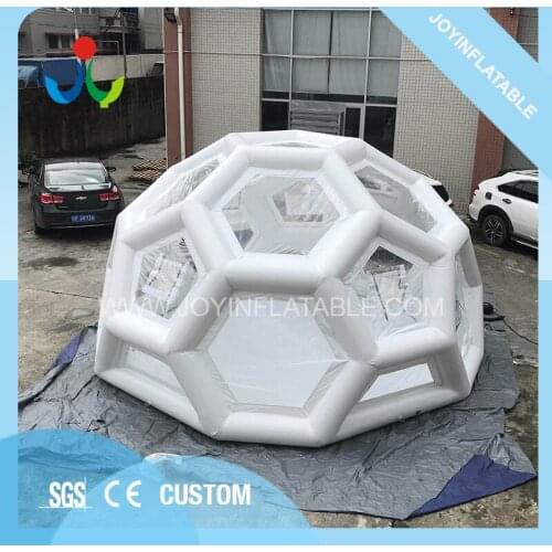 Dia 5M Inflatable Sphere Dome Tent For Outdoor Camping