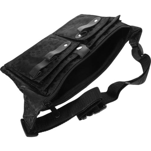 Hairdressing Pouch Belt Salon Barber Scissors Bag Hairdressing Waist Bag Multifunctional Hair Scissors Comb Tools Storage Bag