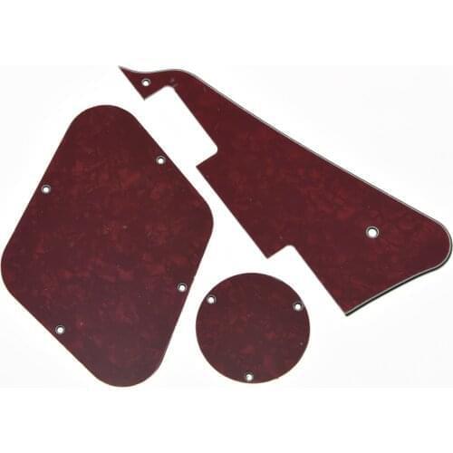 LP Pickguard Control Plate Switch Cavity Covers Fits for Gibson LP Red Pearl