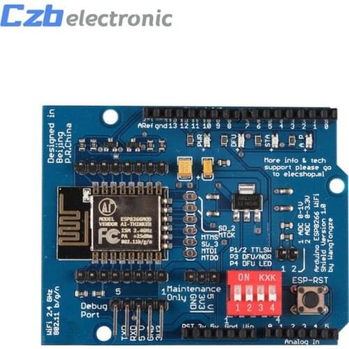 SP8266 Serial WiFi Shield Extend Board Module With ESP-12E CC3000