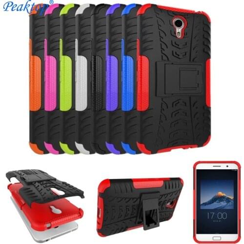 Heavy Duty armor Case For Lenovo ZUK Z1 Z2 plus Vibe P1 P2 P1M S1 A2010 case with stand Protective Skin Double Color Shock shell