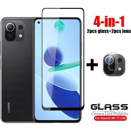 For Glass Xiaomi Mi 10T Lite 5G Full Cover Tempered Glass For Xiaomi Mi 10 T Lite Pro HD Phone Screen Protector Film Mi 10T Lite