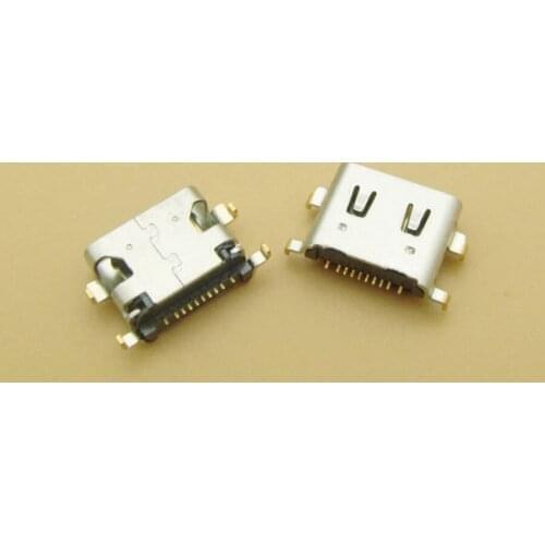 50pcs Micro USB charging port charger connector socket power jack for MOTO M XT1662 E3 XT1706 port dock plug replacement repair