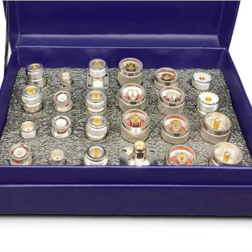 SMA adapter 20 sets N-type to SMA BNC to SMA TNC to SMA RF connector adapter