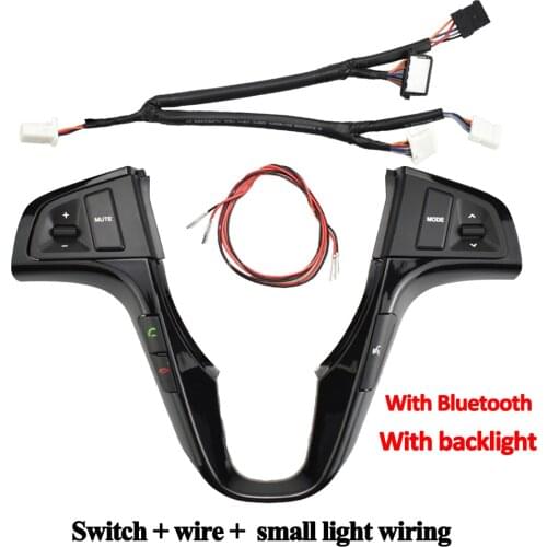 Car Accessroies Piano black Multifunction Button Steering Wheel For H yundai VERNA SOLARIS Audio Volume Music Control Buttons