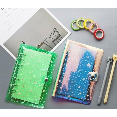 A5 A6 Star Loose Leaf Binder Notebook Inner Core Cover Journal Planner Office Stationery Supplies