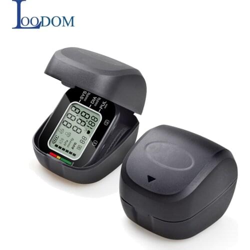 Loodom Digital Blood Pressure Monitor Sphygmomanometer Wrist Blood Pressure Meter Home Health Monitor Heart Rate Pulse