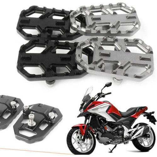 Hot Aluminum Motorbike Foot Pegs Footpegs Footrests Fit for Honda NC700X NC700S NC750X NC750S 2012-2019&CB500X 2015 2016 CNC CSV