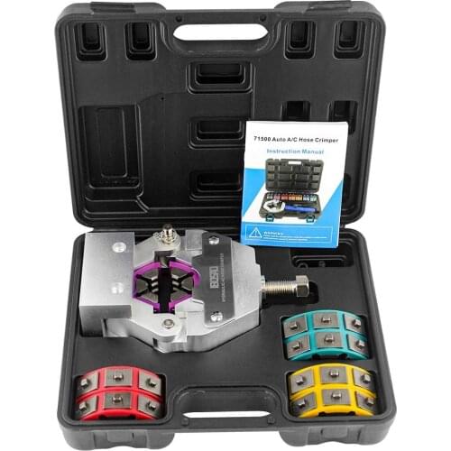 Manual A/C Hose Crimper Kit Automotive Air Conditioning Repaire Tools 71550 Hose Crimping Tool