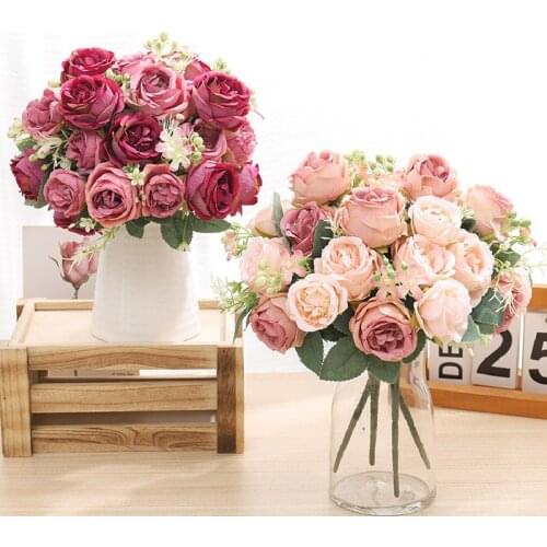 Искусственные розы Jeranble China At AliExpress