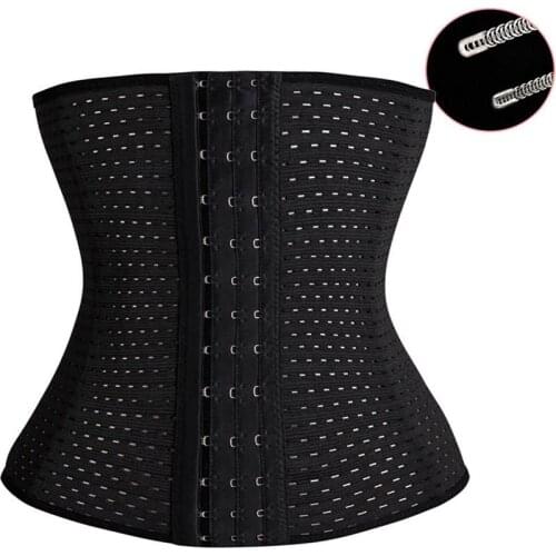 Women waist trainer body shaper tummy Girdle pulling corset slimming underwear Belt shapewear shaper modeling strap binder GJB11
