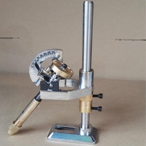Gem Faceting Machine Grinding Faceted manipulator jewels playing angle flat mill polishing stone angles 96 index wheels handle